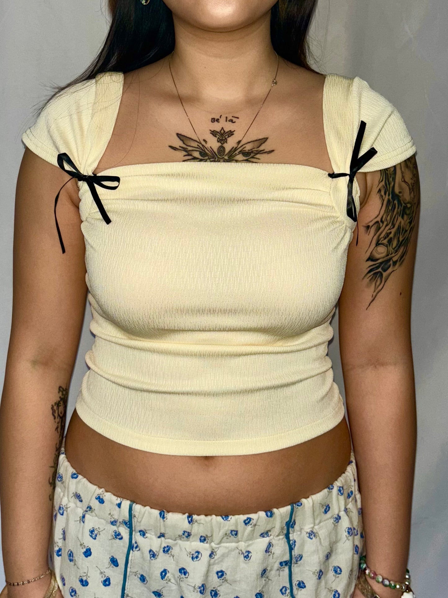 Gracie Ribbon Top