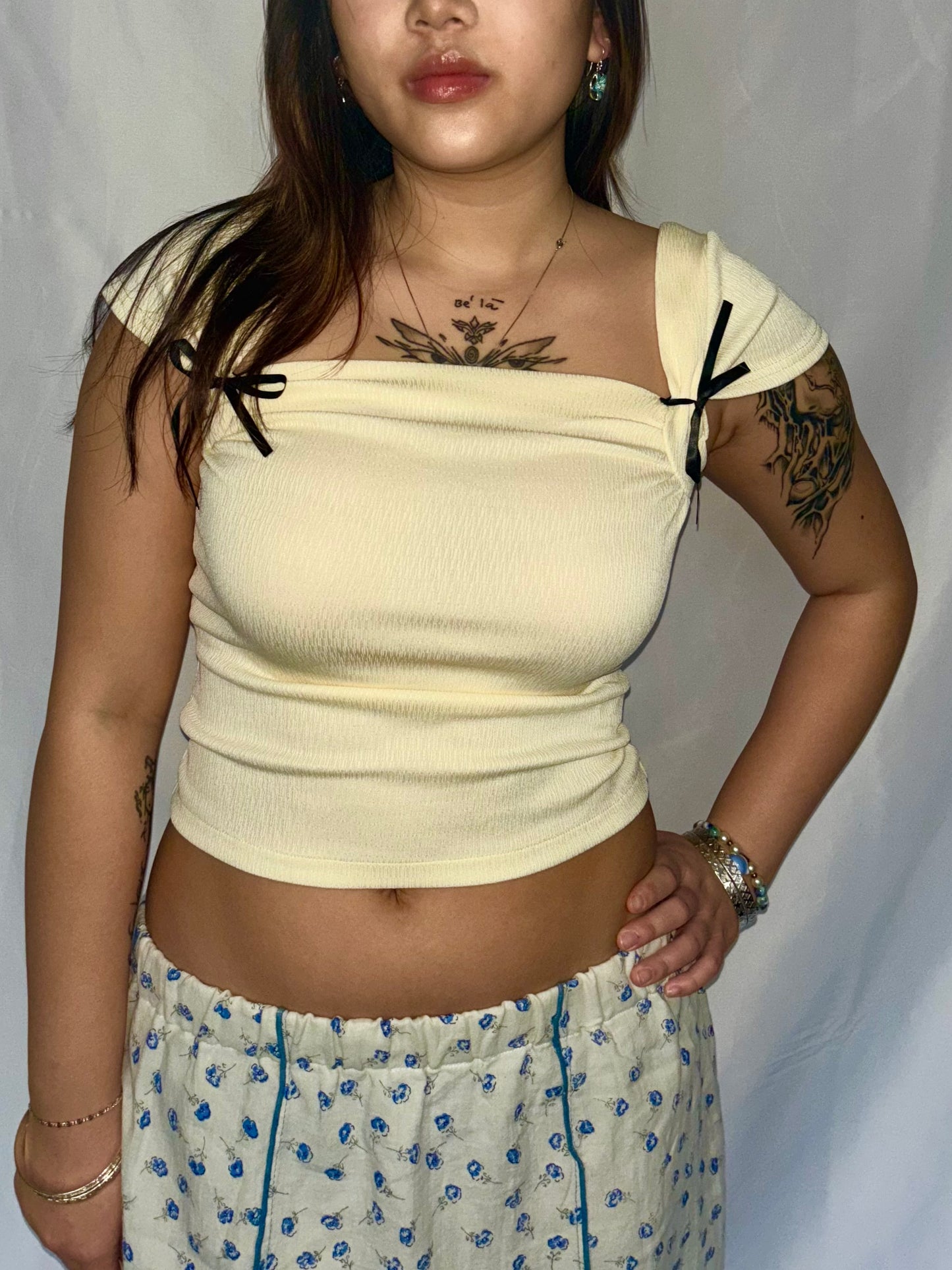 Gracie Ribbon Top