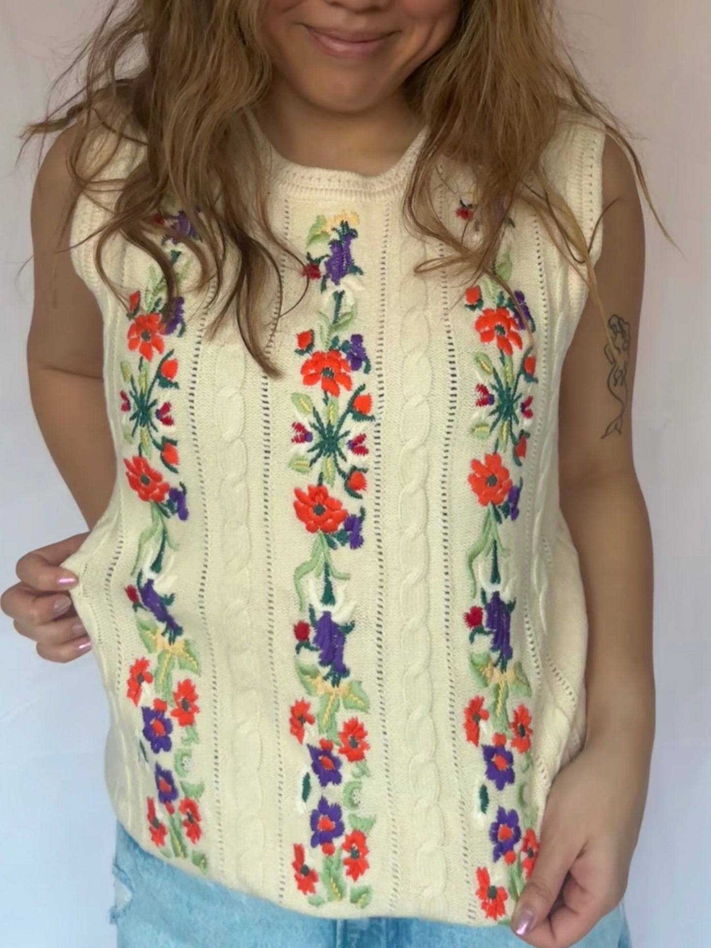 Blossom Sweater Vest