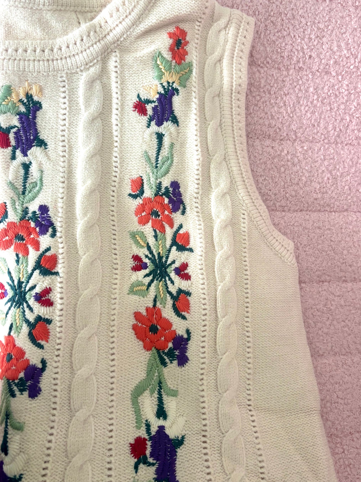 Blossom Sweater Vest
