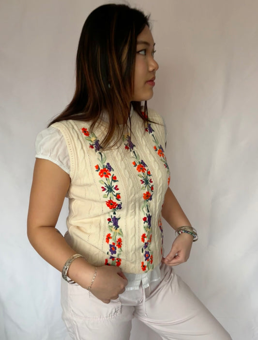 Blossom Sweater Vest